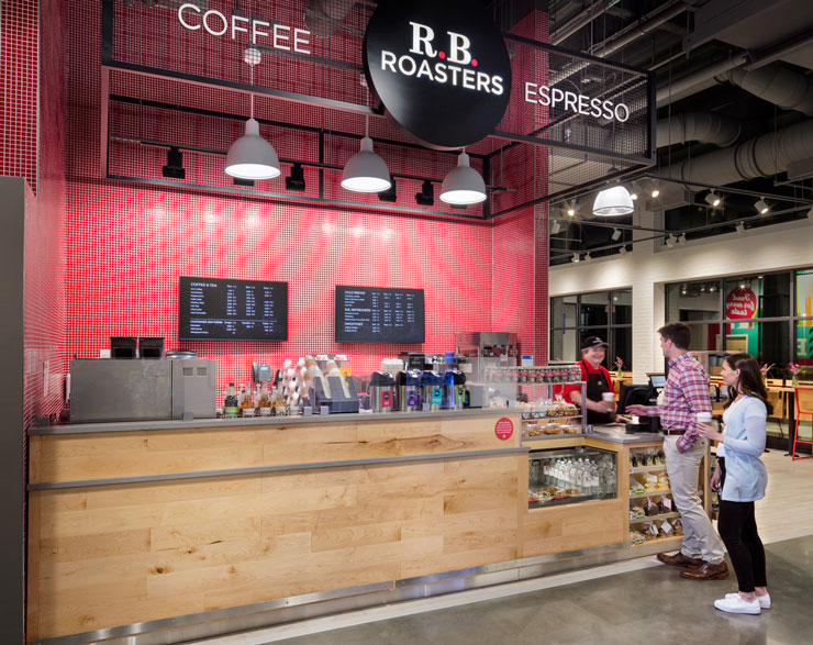 Coffee roasters at Roche Bros. Arsenal Yards
