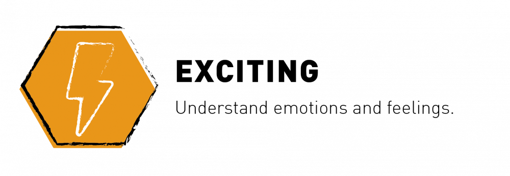 Exciting: Understand emotions and feelings