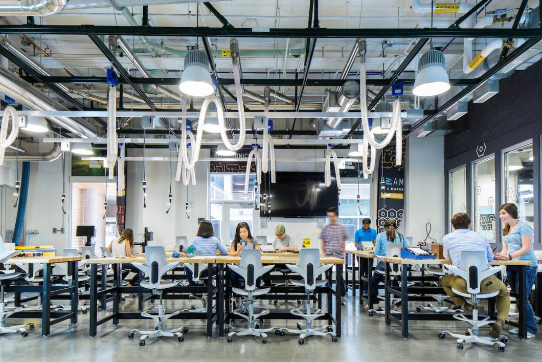 The UNC Murray Hall BeAM (Be a Maker) Makerspace is a 3,000 SF flexible environment to support hands-on instruction and foster interdisciplinary collaboration. Without this environment, students lack the tools necessary to transform their ideas into a three-dimensional reality.