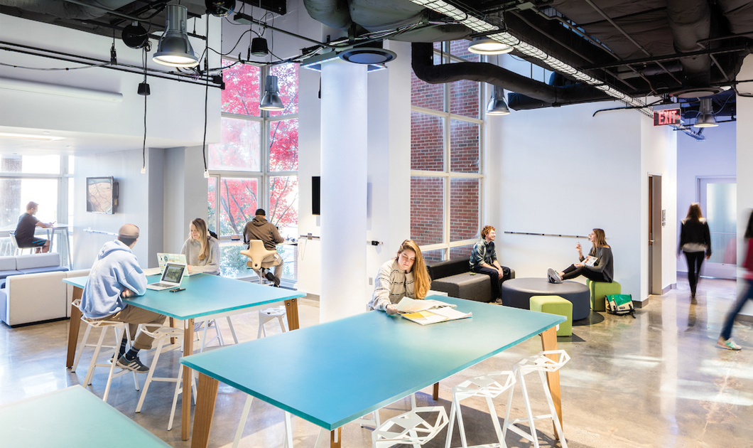 university of north carolina at chapel hill unc carmichael makerspace lounge space