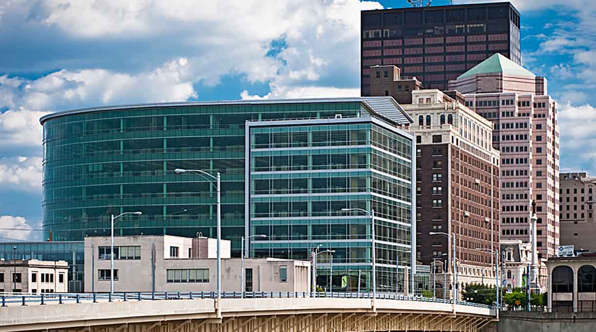 Exterior of the CareSource Headquarters