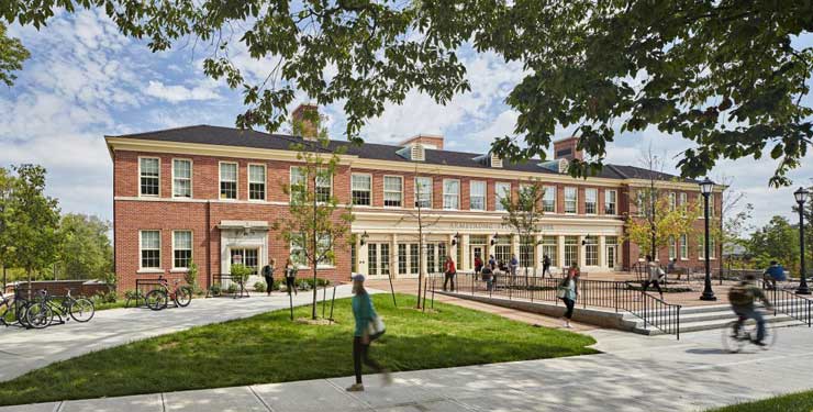 Armstrong Student Center exterior of building