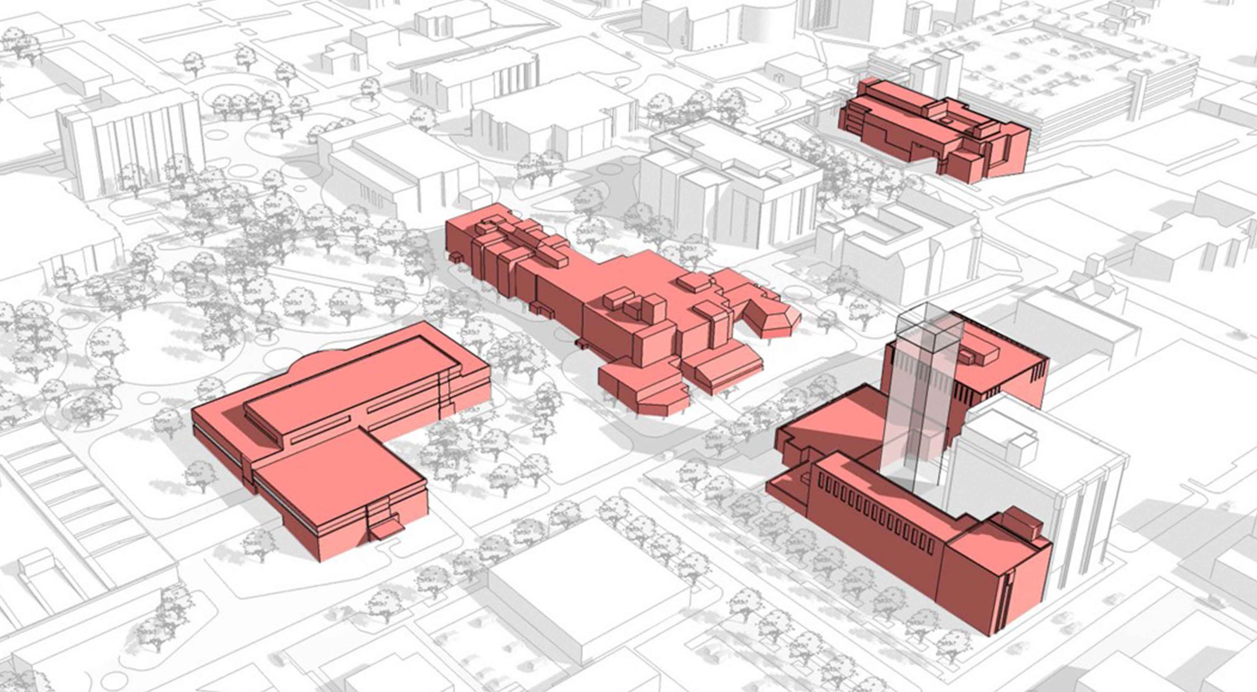 A visual of building diagrams