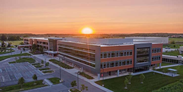 Exterior of Toyota building