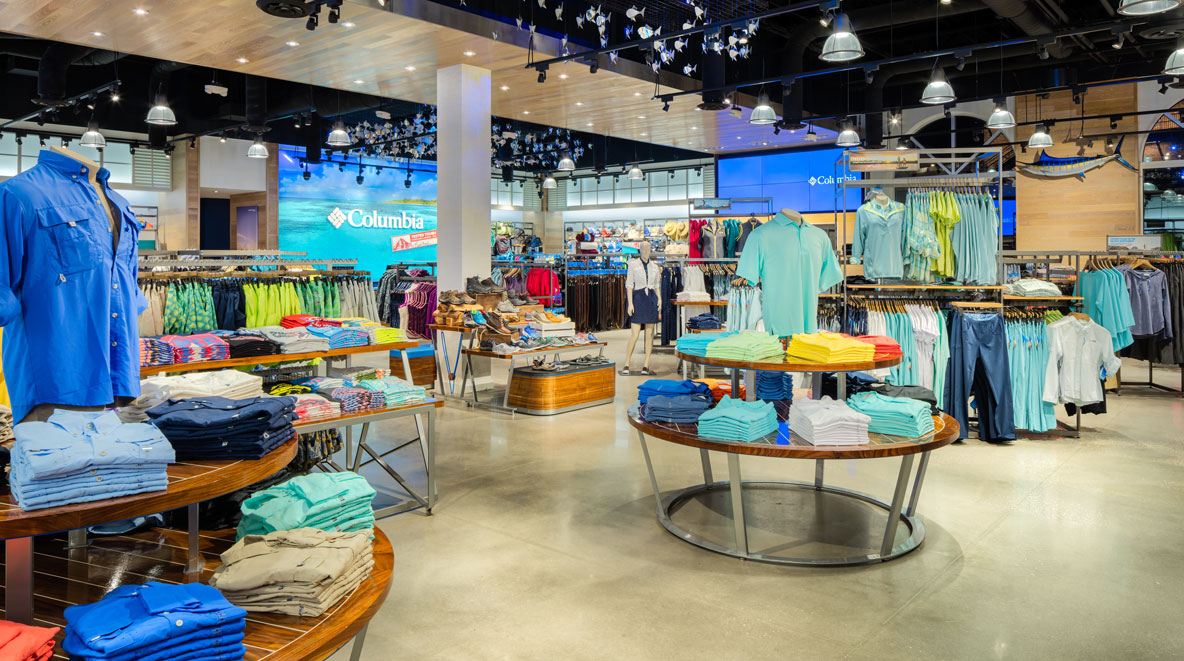 Columbia store in Disney Springs, FL