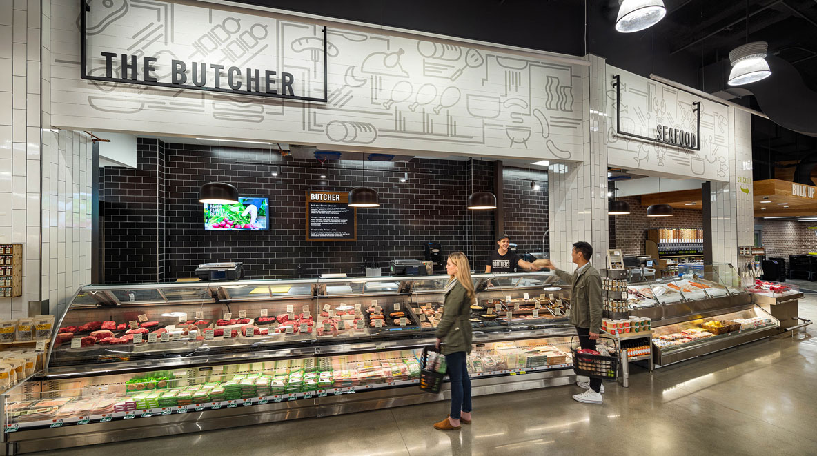 Cambrdige Brothers Marketplace butcher counter