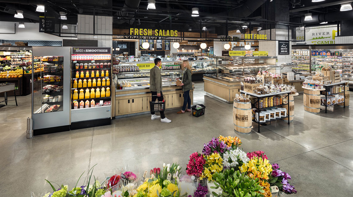 Cambridge Brothers Marketplace Salad station