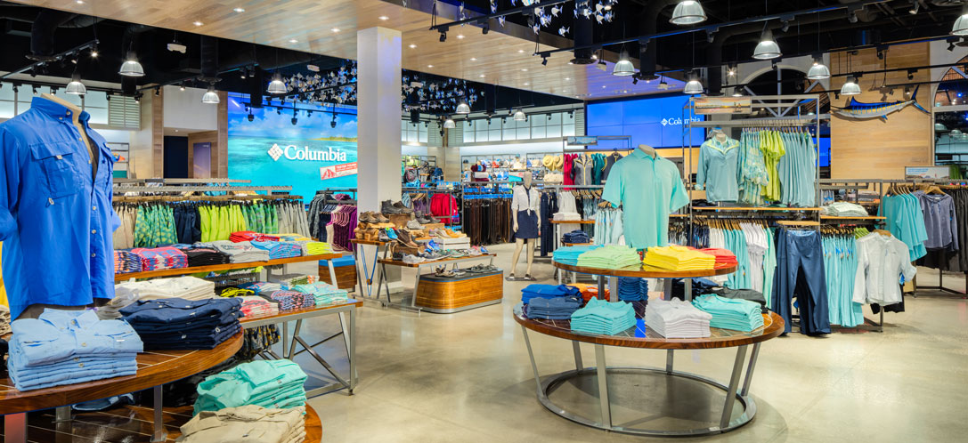 Columbia store in Disney Springs, FL