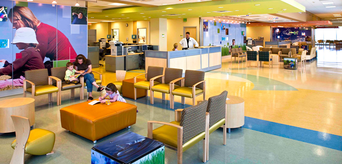 Cincinnati Children's Hospital Liberty Campus Waiting Room