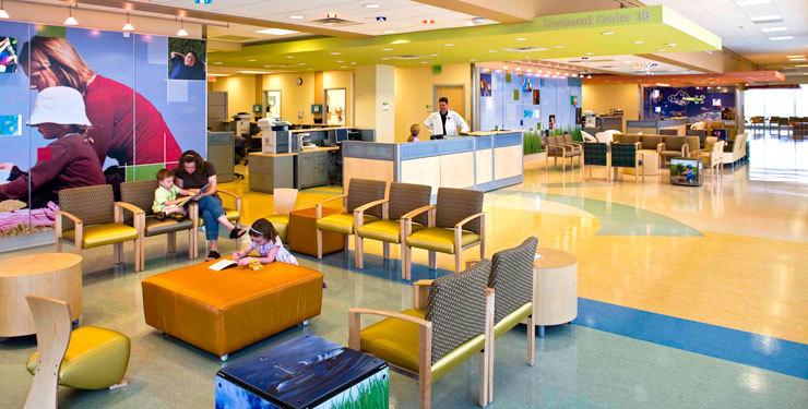 Cincinnati Children's Hospital Liberty Campus Waiting Room