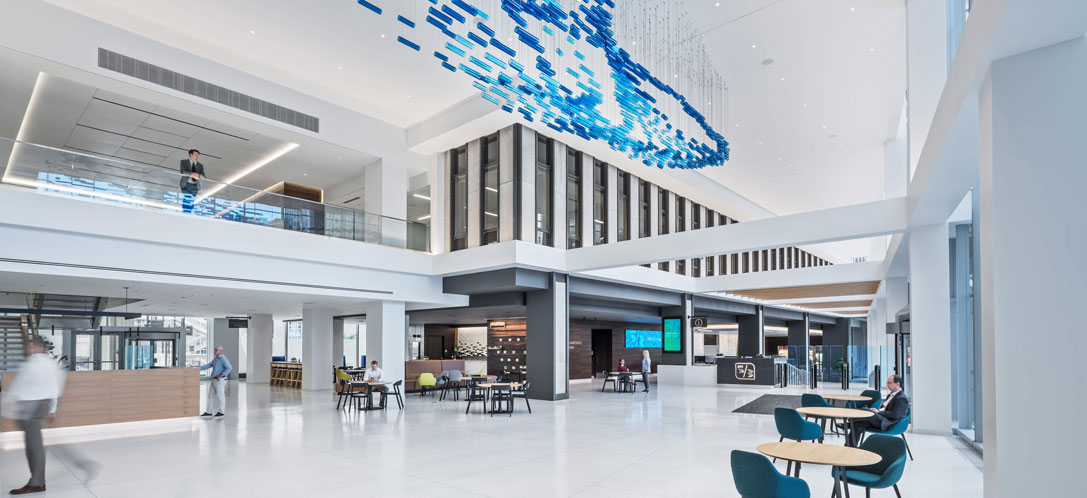 Fifth Third Bank HQ atrium