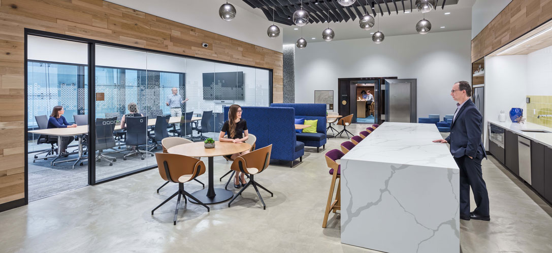 Mixed-use space at Fifth Third Bank HQ