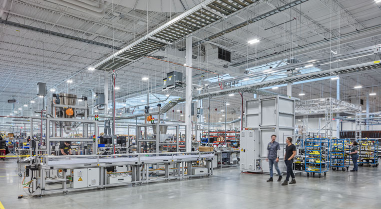 Advanced manufacturing facility at VEGA