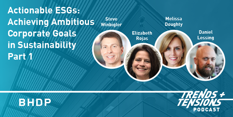 Actionable ESGs Achieving Ambitious Corporate Goals in Sustainability Part 1