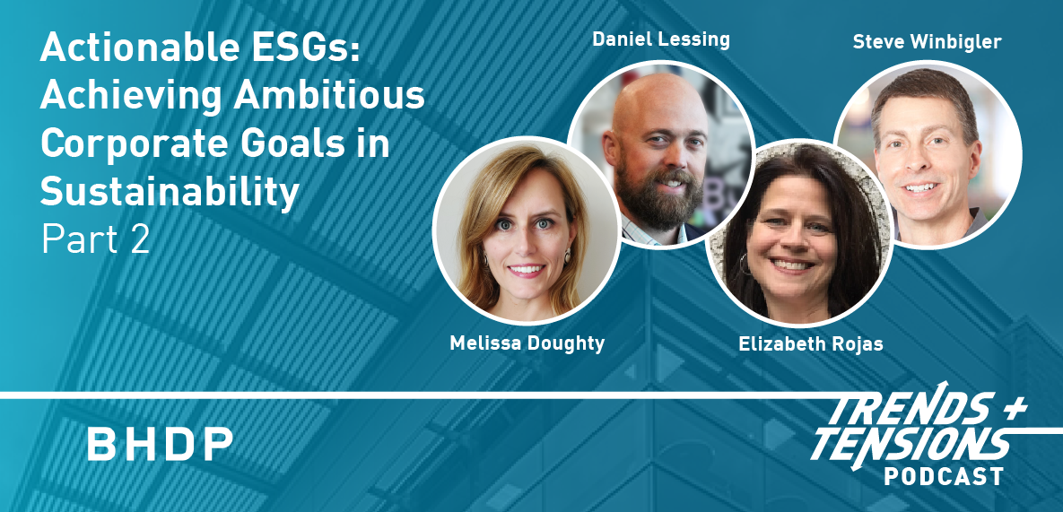 Actionable ESGs: Achieving Ambitious Corporate Goals in Sustainability Part 2