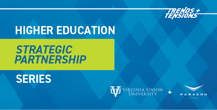 Virginia Union University graphic for BHDP's Higher Education Strategic Partnership Series