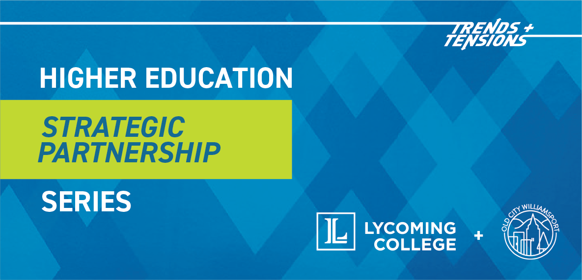 Lycoming College graphic for the Higher Education Strategic Partnership Series