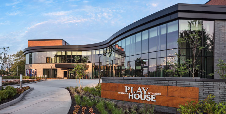 Exterior of Playhouse in the Park