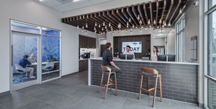 Client center in Fifth Third's Charlotte banking center