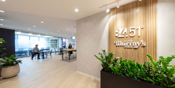 Entrance to 84.51° New times square office