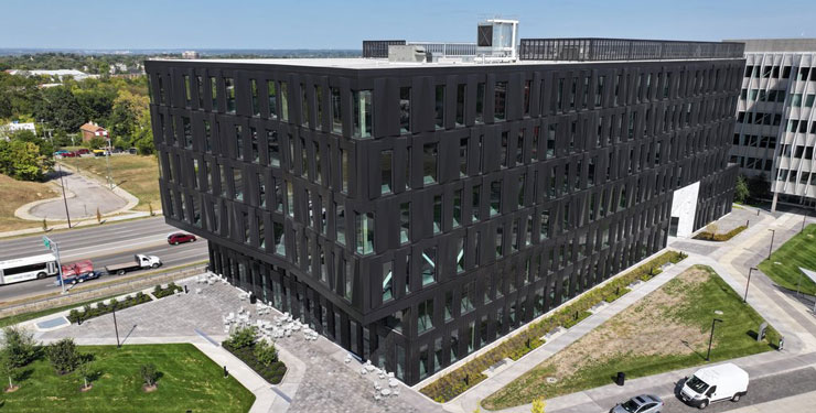 Photo of completed Cincinnati Children's research hub