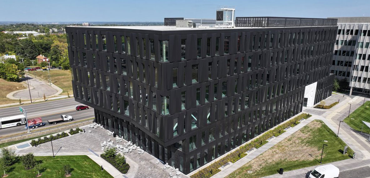Photo of completed Cincinnati Children's research hub