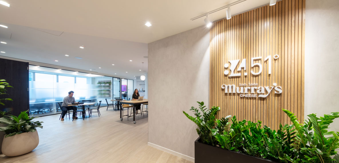 Entrance to 84.51° New times square office