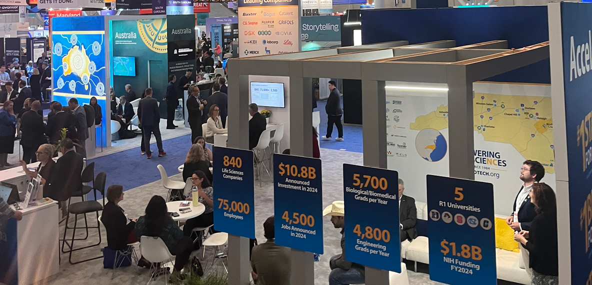 BIO 2025 conference floor