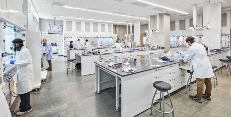 Considerations for Repurposing a Speculative Office Building into Research & Development Laboratories