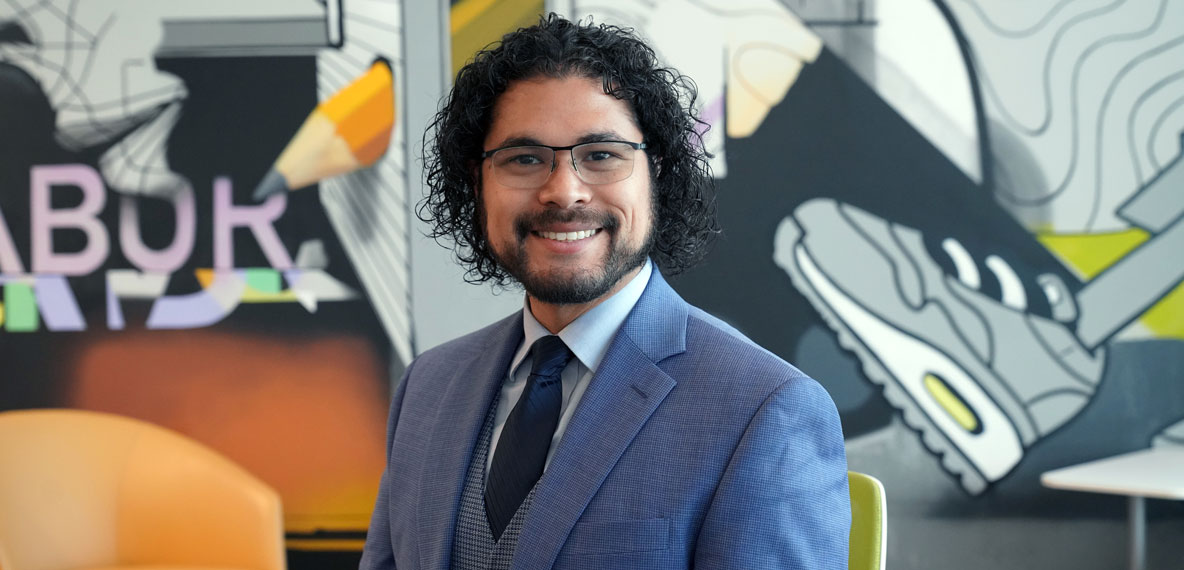 Man named Alejandro Medin smiling 