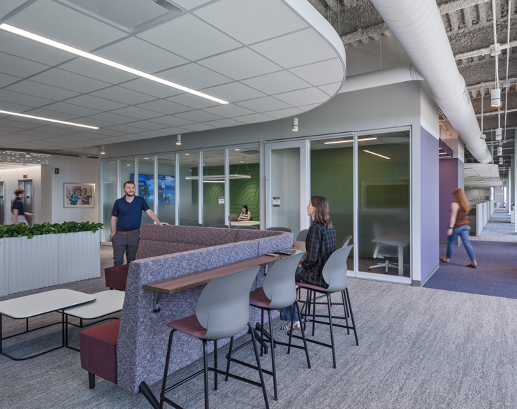 another open work space