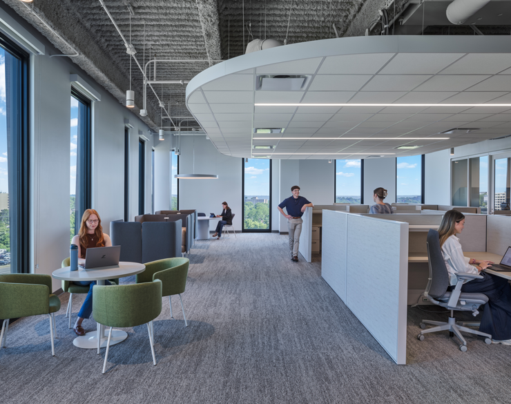 another open work space