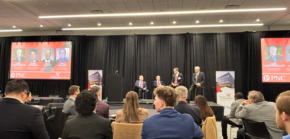 People at industrial conference