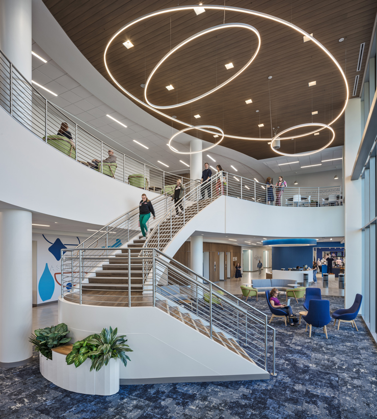 College of Nursing Staircase