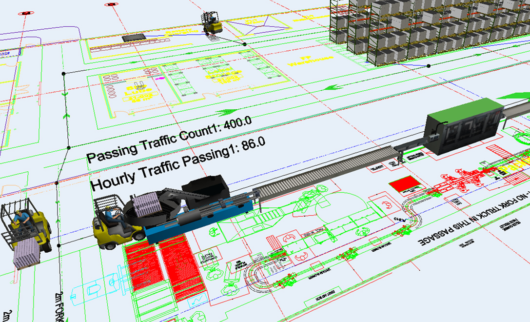 Screenshot of a computer modeling system