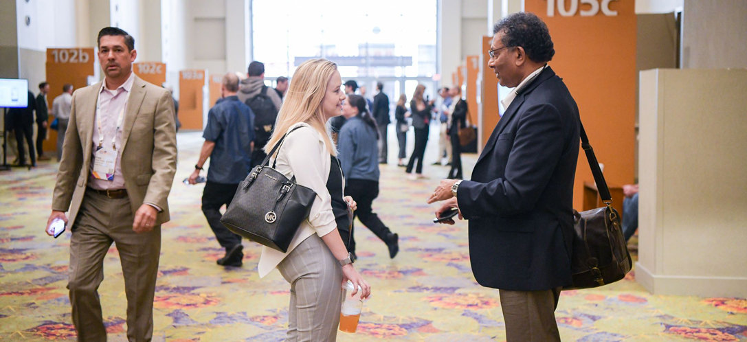 Kara Timmons is shown connecting with peers at PDC Summit