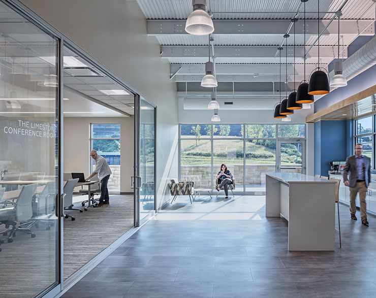 Large conference room at Iron Mountain