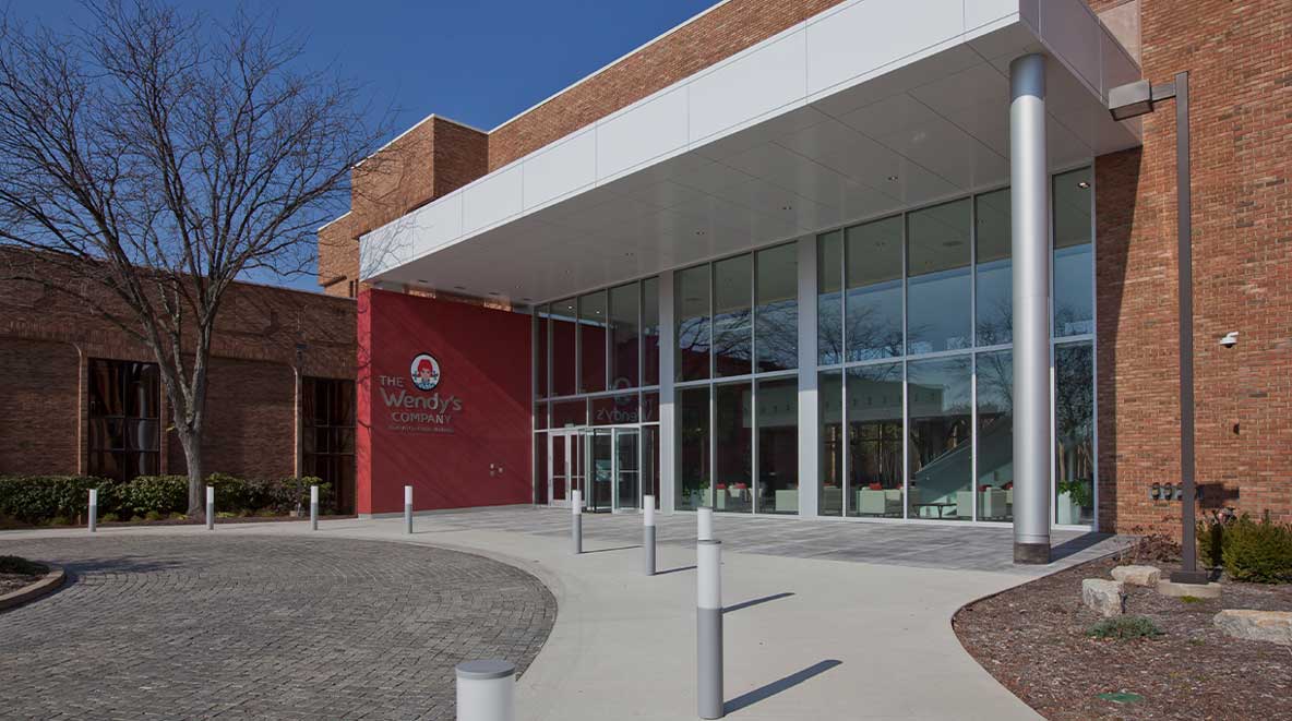 Entrance to Wendy's Corporate HQ