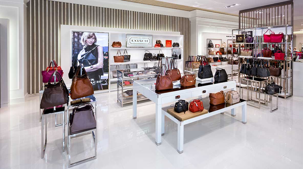 Coach section of the Lord & Taylor store