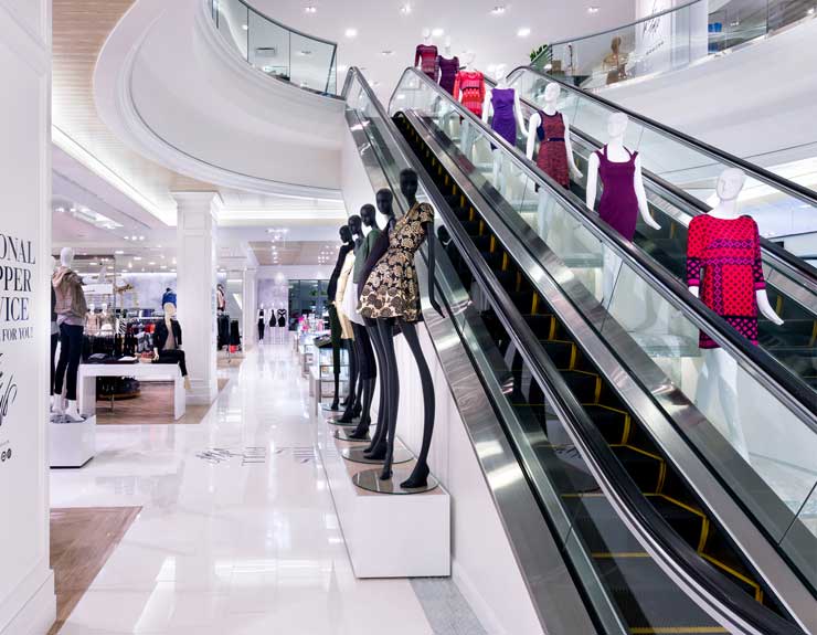 Escalator at Lord & Taylor