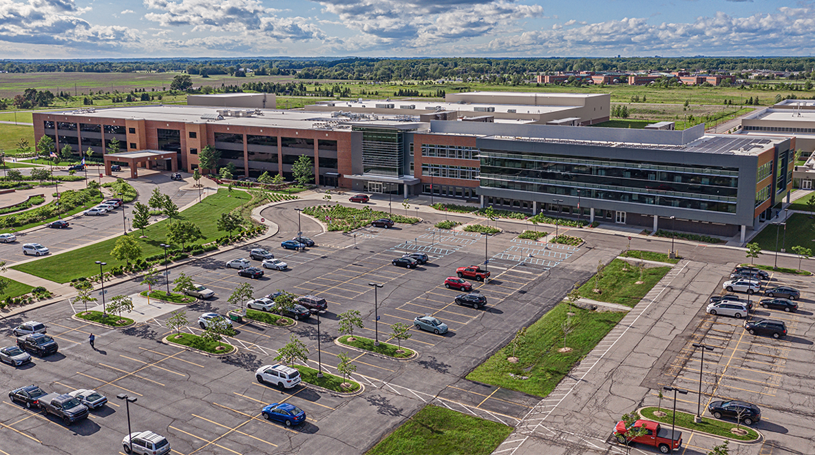 Exterior shot of the Toyota York expansion