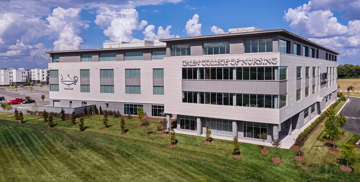 Exterior shot of Galen College of Nursing Louisville