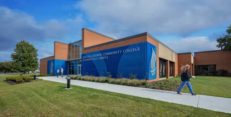 Eastern Gateway Community College Gator Center exterior