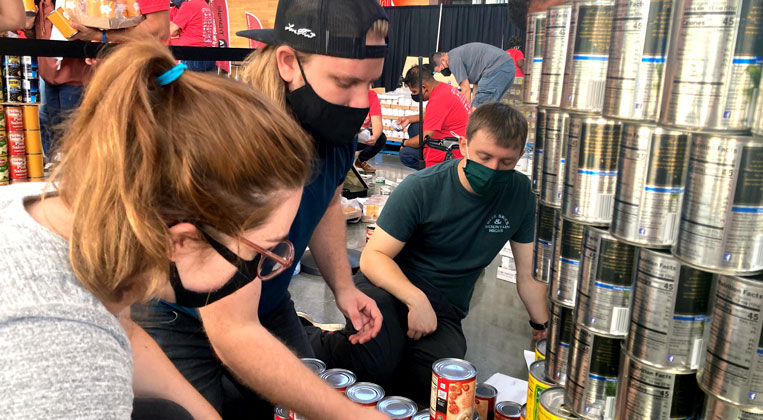 BHDP employees partake in Raleigh Canstruction