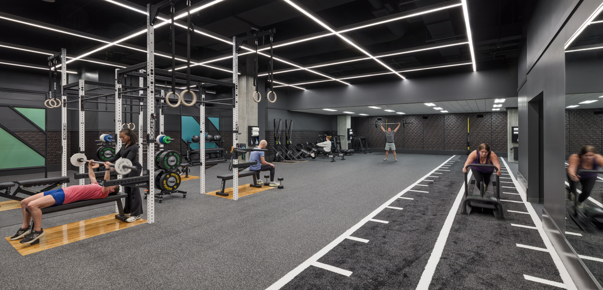 work out area