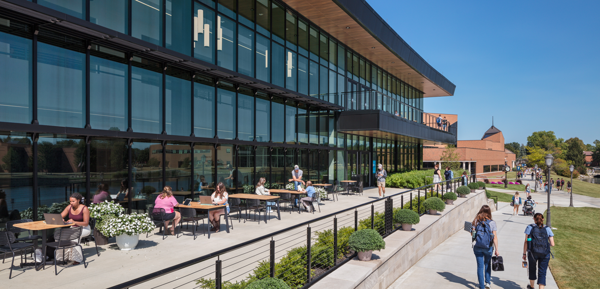higher ed building