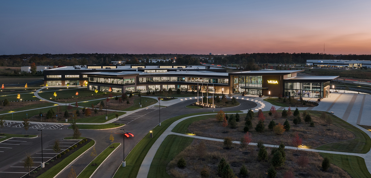 image of the exterior of the vega facilities campus