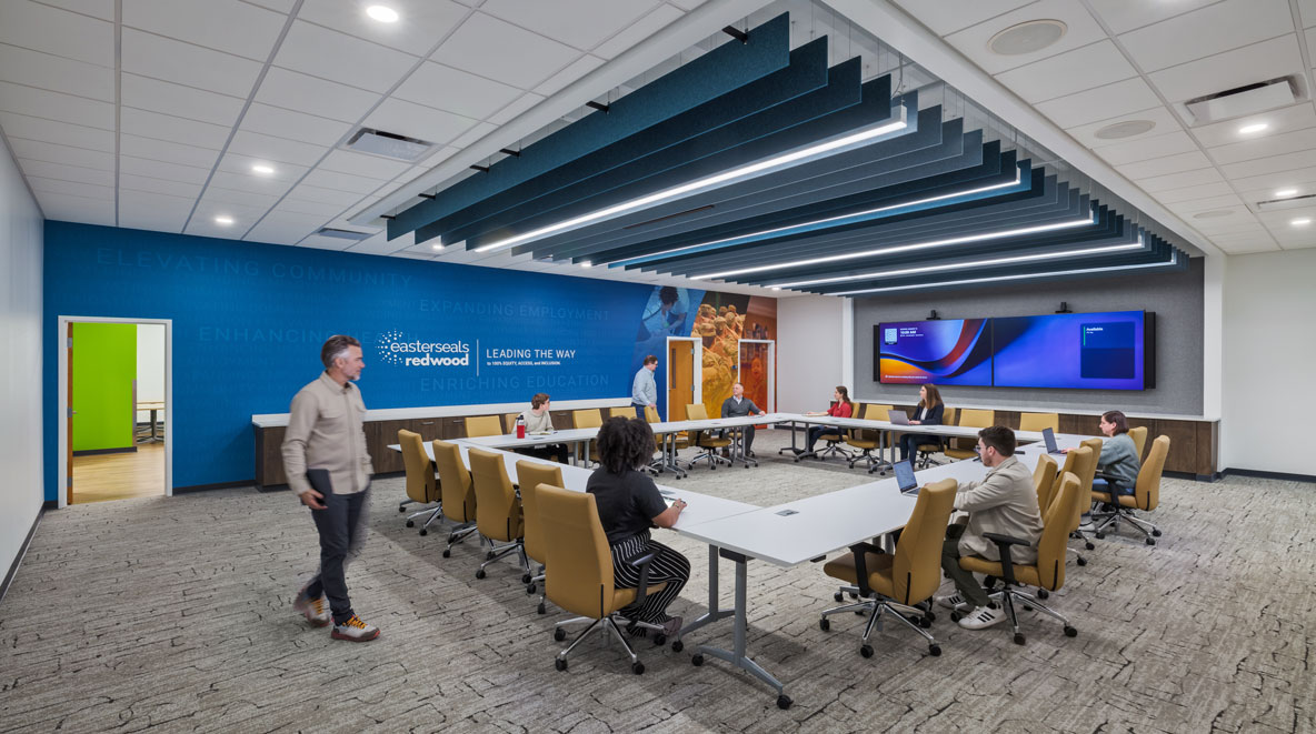image of the easterseals redwood conference room 
