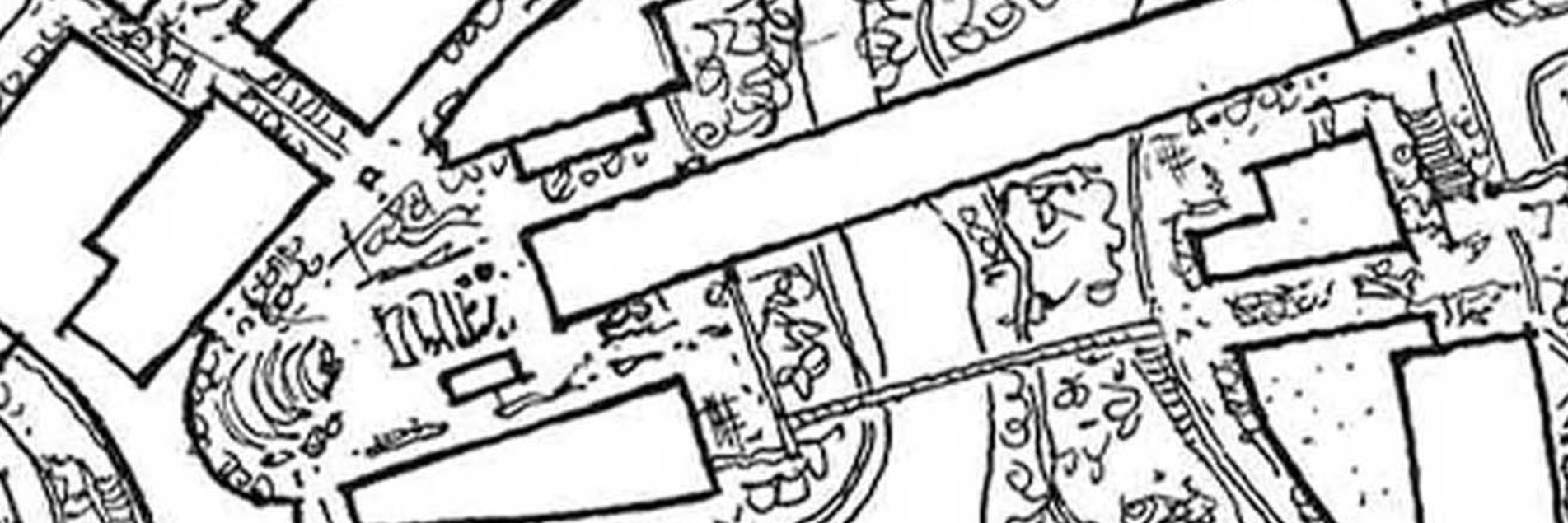 Sketch of site plan