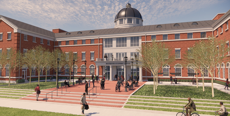 A rendering of Cedarville University's Bolthouse Academic Center